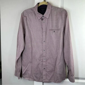 Ted Baker size 4/ Large Mens‎ Dress Button Down Shirt Business Career